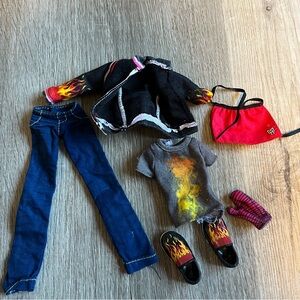 Monster high heath hurns outfit and accessories